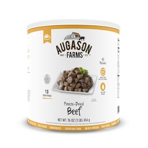 16 oz. Freeze Dried Precooked Beef Chunks