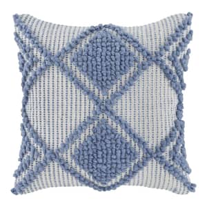 20 in. x 20 in. Lake Square Outdoor Throw Pillow