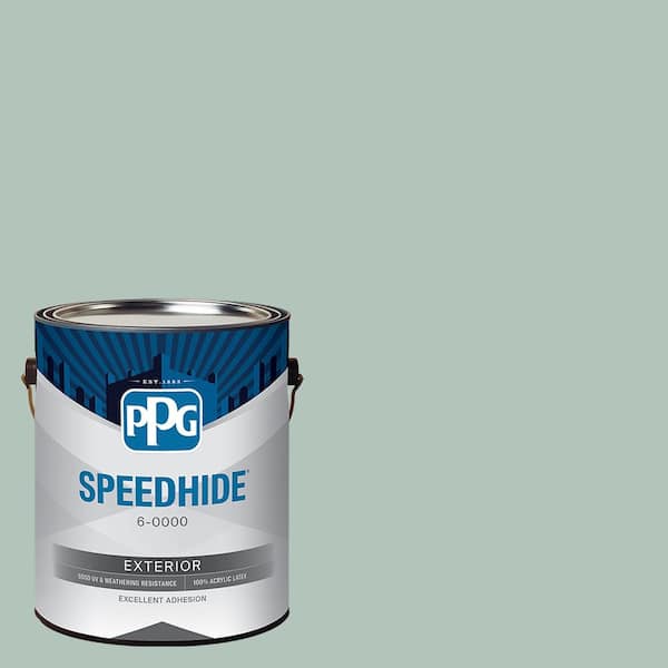 1 gal. Aquamarine Dream PPG1135-4 Flat Exterior Paint