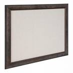 Kate and Laurel Macon White Fabric Pinboard Memo Board 217408