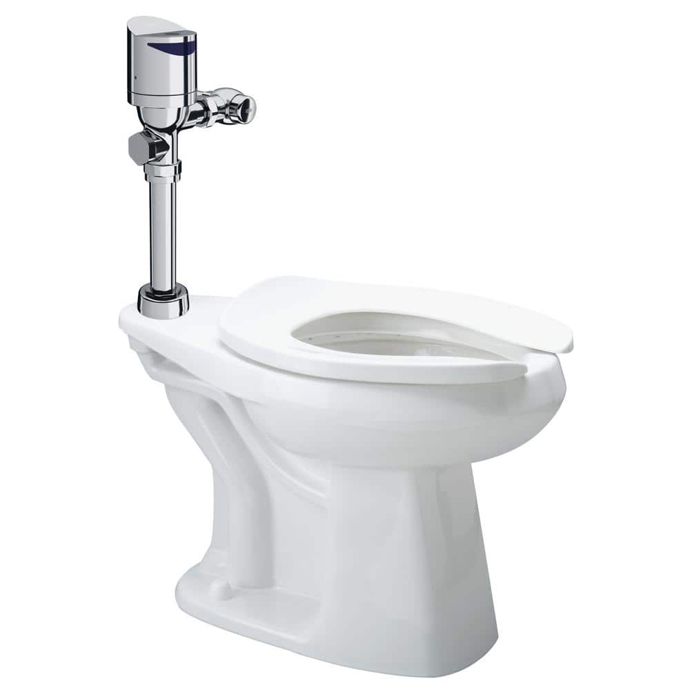 Zurn One Floor Mounted Elongated ADA Height Toilet System w