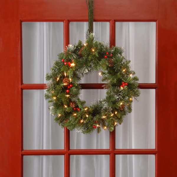 Red, White and Green Wreath W/Sweet Dreams Christmas - Small — Kittie's  Warriors Foundation