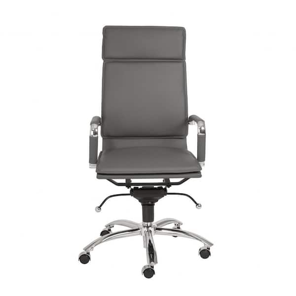 HomeRoots Amelia Gray Available In Gray Office/Desk Chair