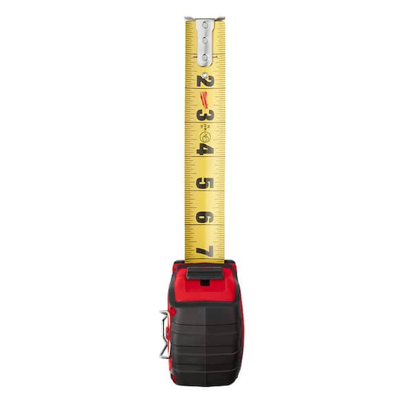 Reviews for Milwaukee 25 ft. x 1.3 in. W Blade Tape Measure with 14 ft.  Standout with 16 ft. Compact Auto Lock Tape Measure
