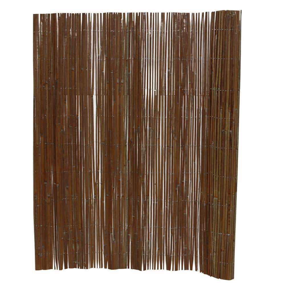 Reviews for Vigoro 4 ft. H x 8 ft. W Carbonized Split Bamboo Fence | Pg ...
