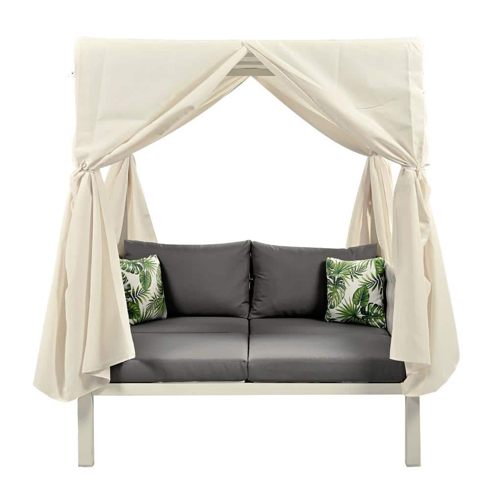 Sling Outdoor terrace sofa bed leisure Couch with curtains suitable for var