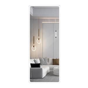 Anky 21.7 in. W x 65 in. H Frameless Rectangle Wall Mounted Full Length LED Mirror