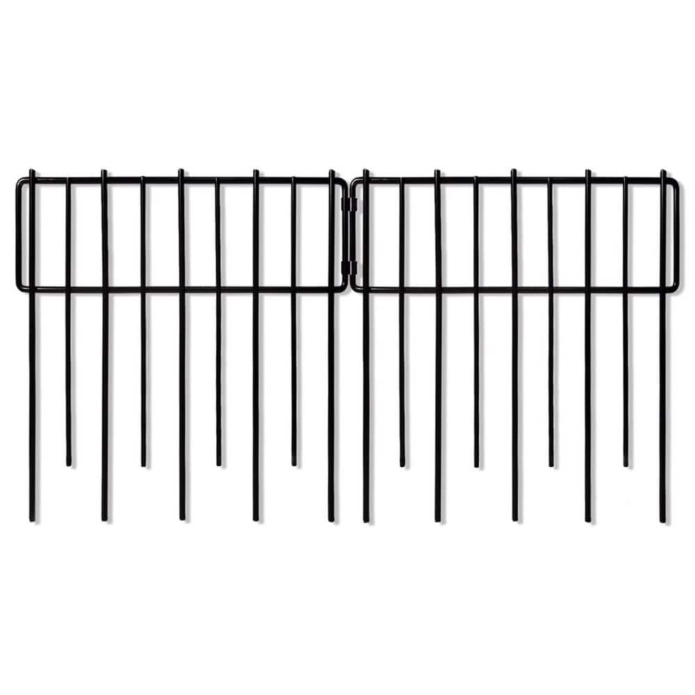 12 in .High Rustproof Metal Garden Fence Barrier 28Ft Long Decorative No Dig Design for Rabbits and Dogs 26 PCS price history on PriceWatchPro
