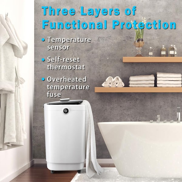 Portable Spa Towel Warmer and Bath Towel Set by Randolph Morris TOWEL-SPA-GIFT-2W-DG
