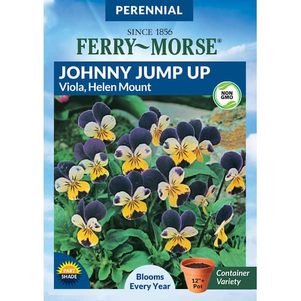 Ferry-Morse Johnny Jump Up Viola Helen Mount Flower Seed 6692 - The ...