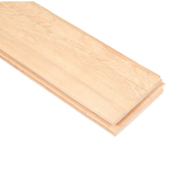 Bruce Plano Natural Maple 3/4 in. T x 2-1/4 in. W Smooth