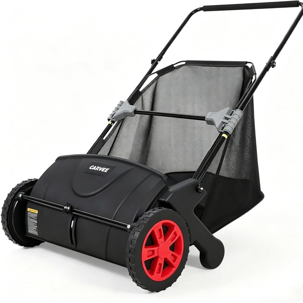 21 inch Black Low Maintenance Eco-Friendly Manual Push Lawn Mower for Garden and Yard price history on PriceWatchPro