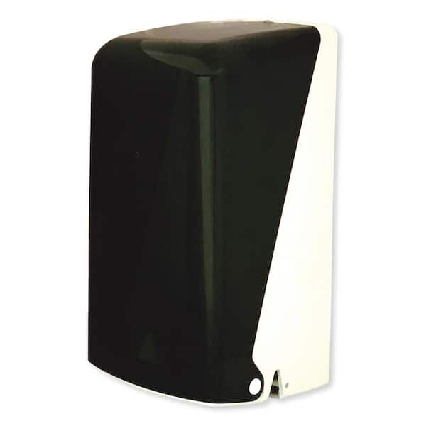 5.51 in. x 5.59 in. x 11.42 in. Smoke 2-Roll Household Toilet Paper Dispenser
