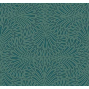 Blue Cabaret Wallpaper, 27-in by 27-ft