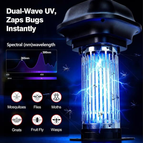 Poloma 20-Watt Electric Indoor Bug Zapper Mosquito Insect Killer