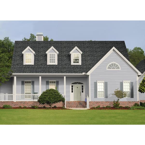 Oakridge Estate Gray Algae Resistant Laminate Architectural Roofing Shingles (32.8 sq. ft. Per Bundle)