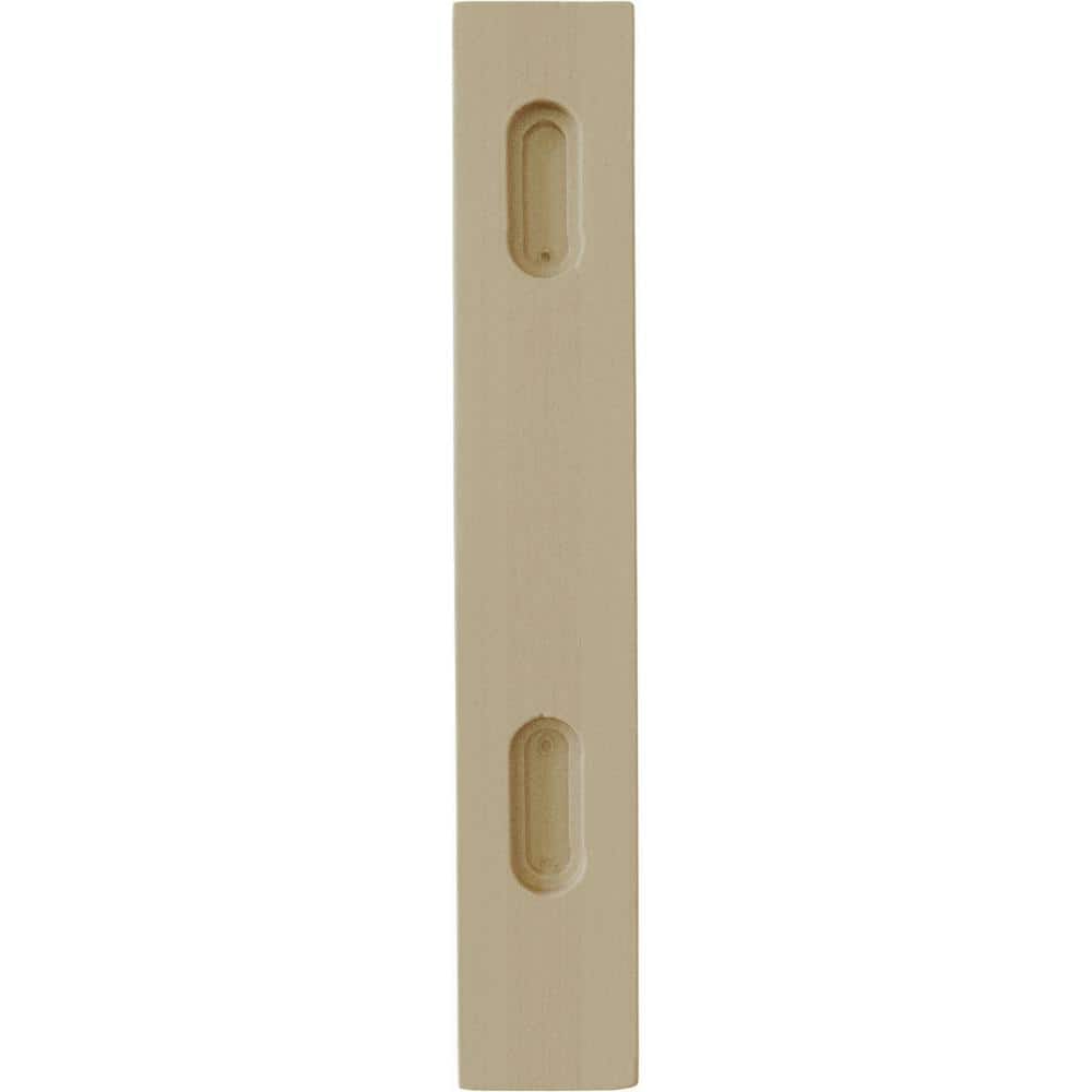 Medium Rubberwood Thorton Wood Bracket, 1 3/4"W x 7 1/2"D x 10 1/2"H