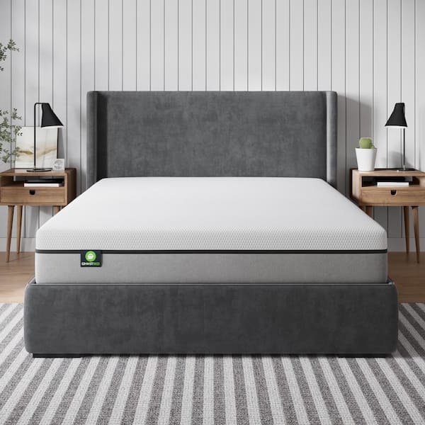 GHOSTBED Dream Twin Hybrid 10 inch Medium Gel Infused Memory Foam Bed ...