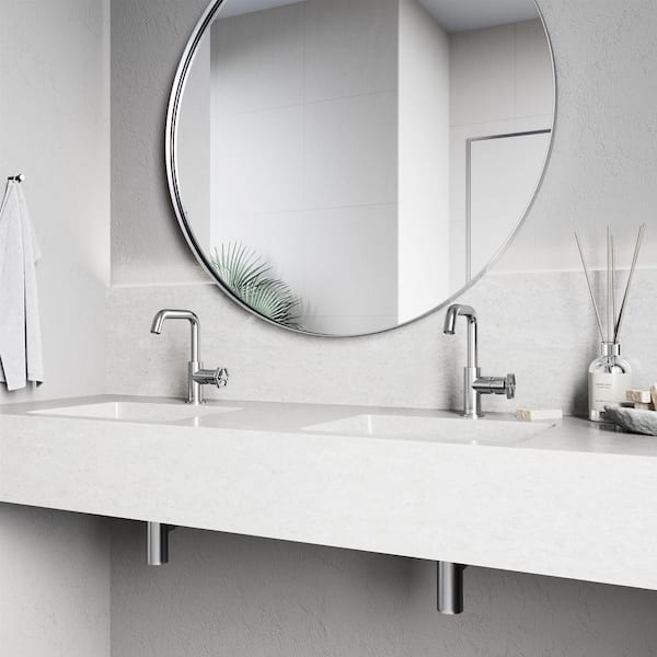 Ruxton Single Handle Single-Hole Bathroom Faucet in Brushed Nickel