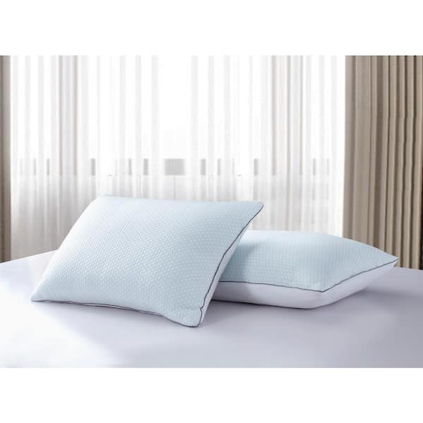 2 pack Serta Perfect Sleeper Smart Defense Standard Queen Soft Bed Pillows 