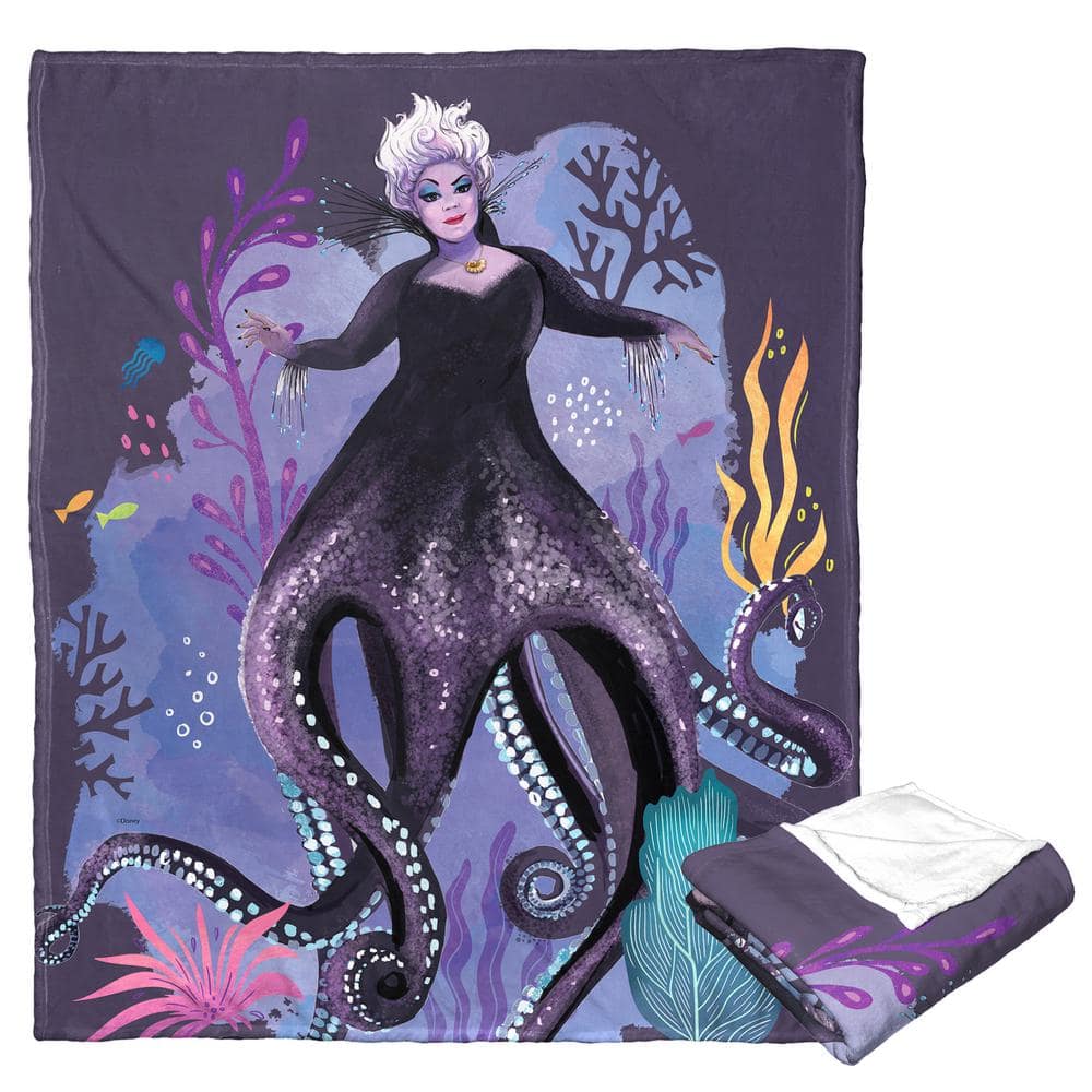 THE NORTHWEST GROUP Disney Little Mermaid La Your Voice Silk Touch Multi-Colored Throw