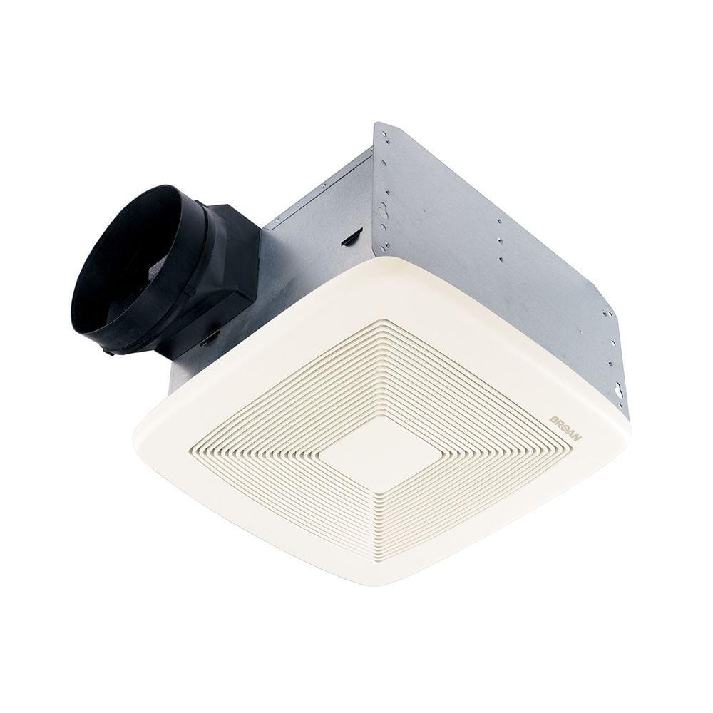 Broan-NuTone QT Series 110 CFM Ceiling Bathroom Exhaust Fan, ENERGY STAR*  QTXE110 The Home Depot