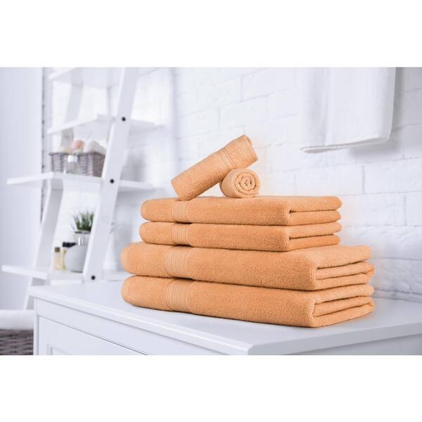Antimicrobial Organic Cotton Bright White Bath Towels, Set of 6 + Reviews