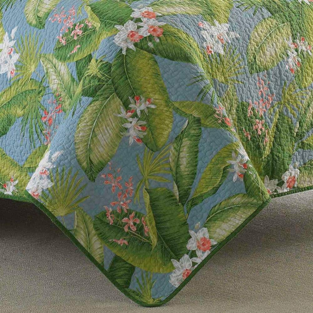 Tommy Bahama Home Tommy Bahama Aregada Dock Cotton Reversible Quilt Set