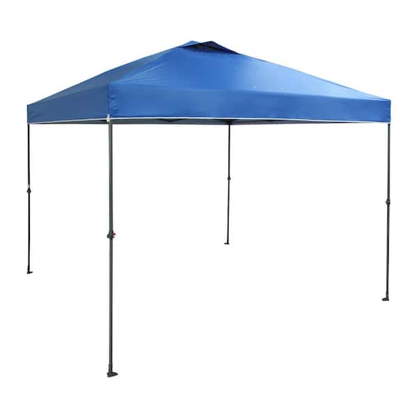 10 ft. x 10 ft. Blue Instant Shade Canopy Pop Up Tent