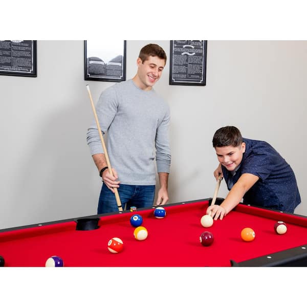 Hathaway Fairmont 6 ft. Portable Pool Table BG2574 - The Home Depot
