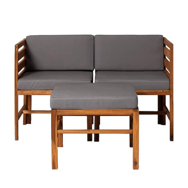 Arm Outdoor Sectional Chairs, Is Acacia Wood Good For Outdoor Furniture
