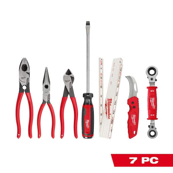 Power Utility Hand Tool Set (7-Piece)