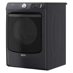 7.4 cu. ft. vented Front Load Electric Dryer in Black with Pet Pro Option