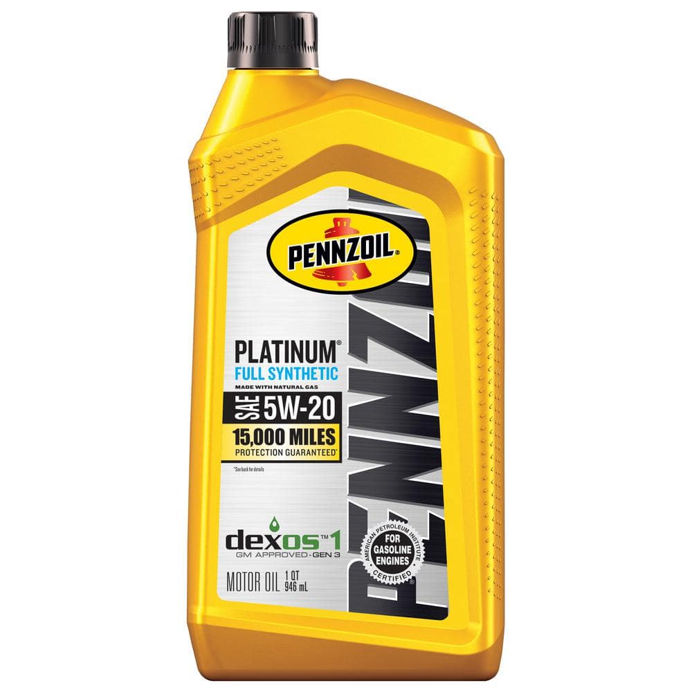 Platinum SAE 5W-20 Full Synthetic Motor Oil 1 Qt. price history on PriceWatchPro