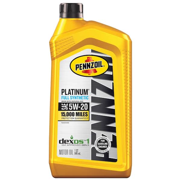 Platinum SAE 5W-20 Full Synthetic Motor Oil 1 Qt.