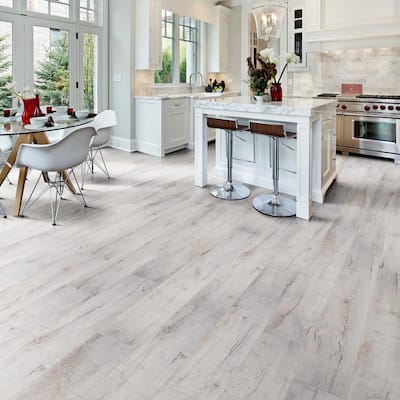 Gray Laminate Flooring, Light Grey Laminate Flooring In Kitchen