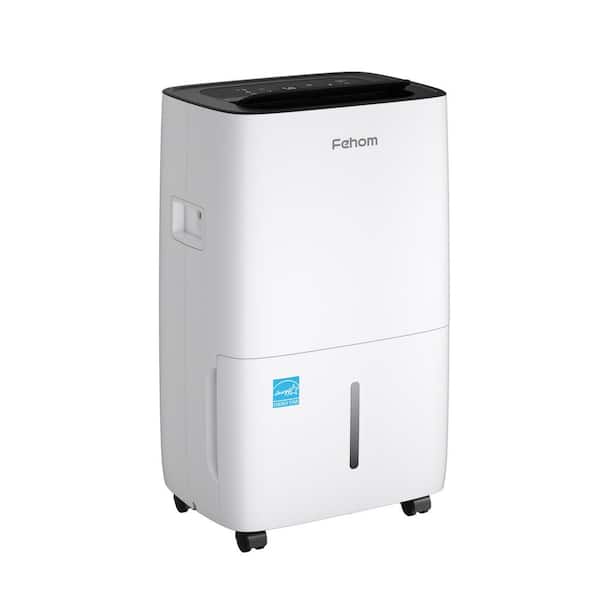 Fehom 80 pt. Maximum coverage area 5,000 sq. ft. Bucket Dehumidifier in White