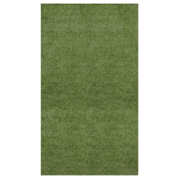 Evergreen Collection 7 ft. x 23 ft. Indoor/Outdoor Green Realistic Feel Artificial Grass Runner Rug,23 ft. x 6 ft. 6 in.