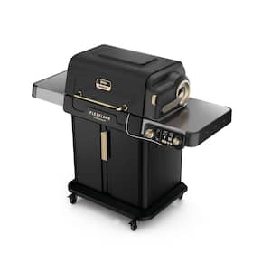 NINJA FlexFlame ProConnect WiFi 3-Burner Propane Grill in Black
