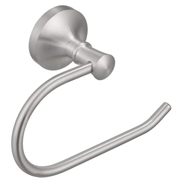 Wall Mounted Bathroom Accessories Tissue Toilet Paper Holder Rustic Toilet Paper Dispenser in Brushed Nickel