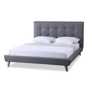 Jonesy Gray Full Upholstered Bed