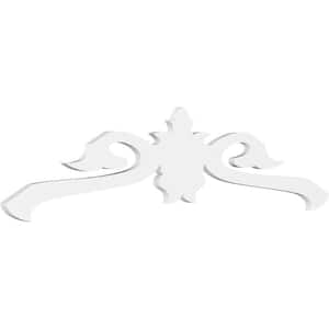 Pitch Florence 1 in. x 60 in. x 17.5 in. (6/12) Architectural Grade PVC Gable Pediment Moulding