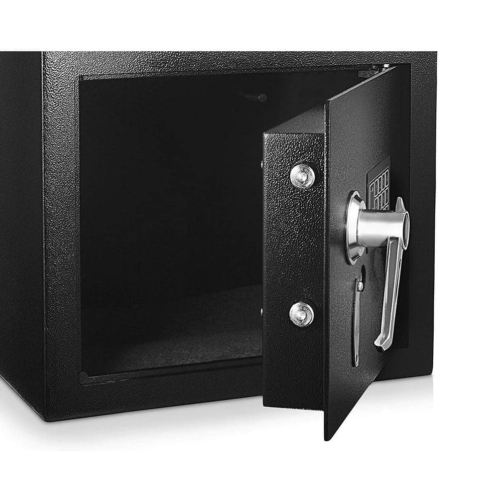 AdirOffice Black 1.1 Cu. Ft. Steel Digital Depository Safe with Keypad