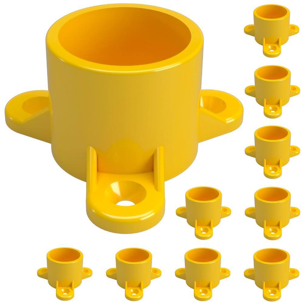 3/4 in. Furniture Grade PVC Table Screw Cap in Yellow (10-Pack) price history on PriceWatchPro