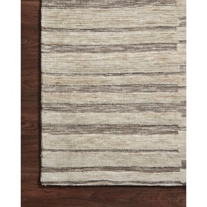 Neda Natural/Taupe 9 ft. 3 in. x 13ft. Modern Ultra Soft Area Rug