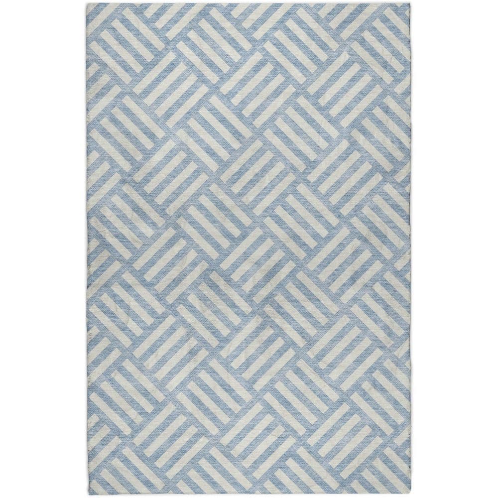 Dream Shag Premium Machine Washable Abstract ADS620 Sky 5 ft. x 7 ft. 6 in. Area Rug price history on PriceWatchPro