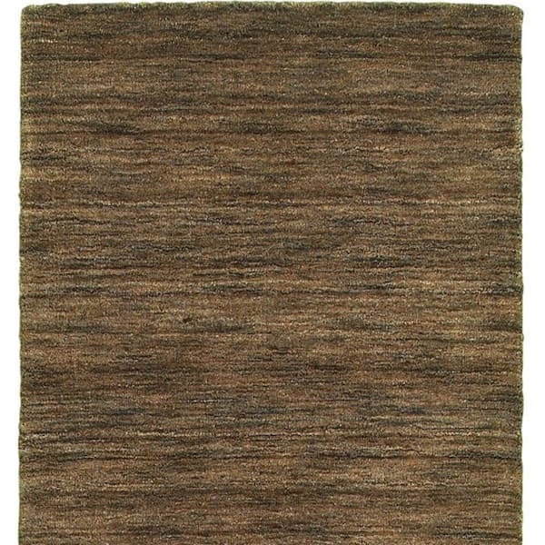 2 ft. x 8 ft. Blue Solid Color Washable Area Rug