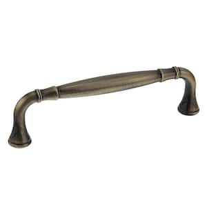 Candiac Collection 5 1/16 in. (128 mm) Antique English Traditional Curved Cabinet Bar Pull