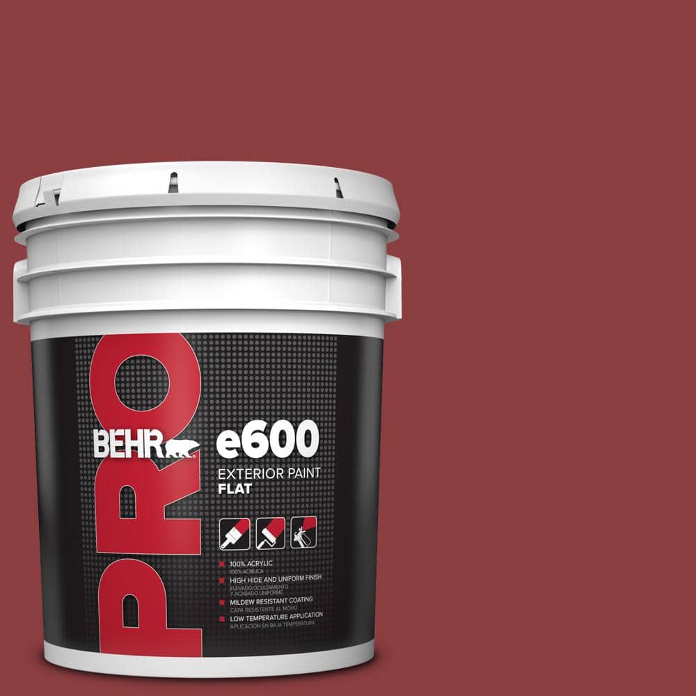 5 gal. #HDC-WR14-11 Cranberry Tart Flat Exterior Paint price history on PriceWatchPro