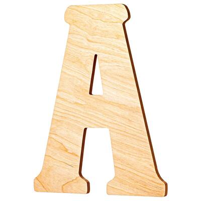 6" Decorated Wooden Capital Letters Door/Wall sign